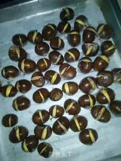 Make Baked chestnuts step 4