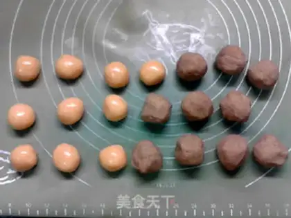 Make Milk and chestnut mooncake step 6