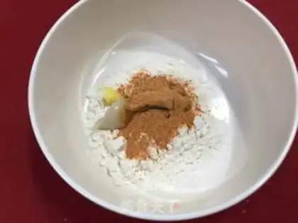 Make Rainbow souffle step 2