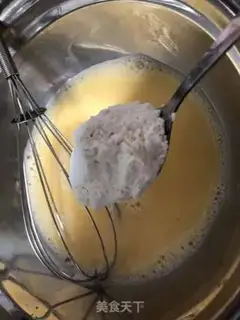 Make Porridge egg pancakes step 5