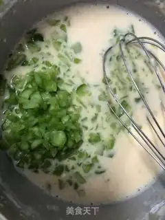 Make Porridge egg pancakes step 6