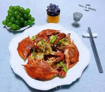 Make Delicious spicy crabs step 17