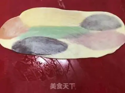 Make Rainbow souffle step 13