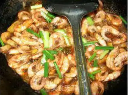 Make Red burning shrimp step 5