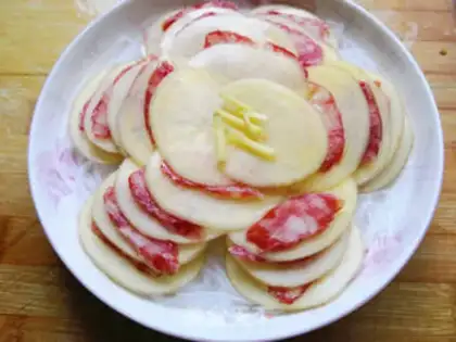 Make Potato salami step 5