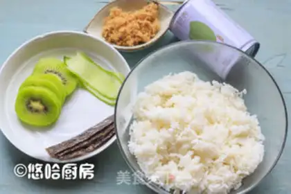 Make Rice donuts step 1