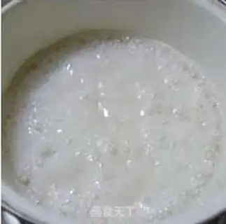 Make Coconut, red beans step 5