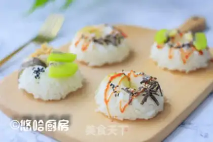 Make Rice donuts step 3