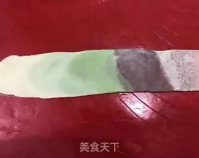 Make Rainbow souffle step 26