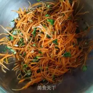 Make Blow up carrot balls step 0