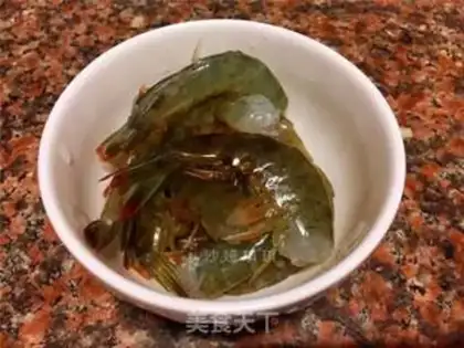 Make Hot shrimp tail step 4