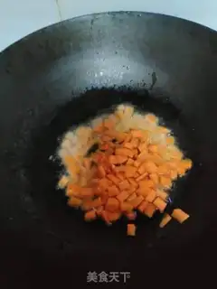 Make Egg fried rice step 2
