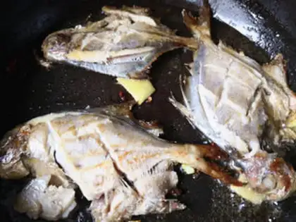 Make Red-burned mackerel step 5
