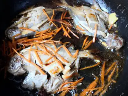 Make Red-burned mackerel step 6