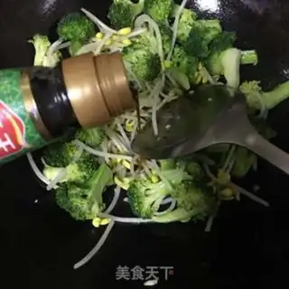 Make The broccoli sprouts step 8