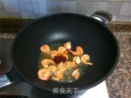 Make Hot shrimp tail step 7
