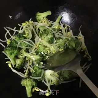 Make The broccoli sprouts step 9