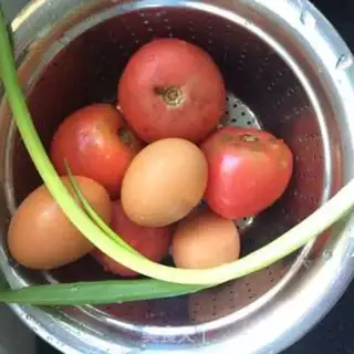 Make Tomato fried eggs step 0