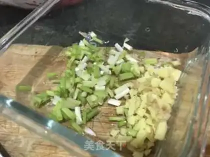 Make Crab porridge step 2