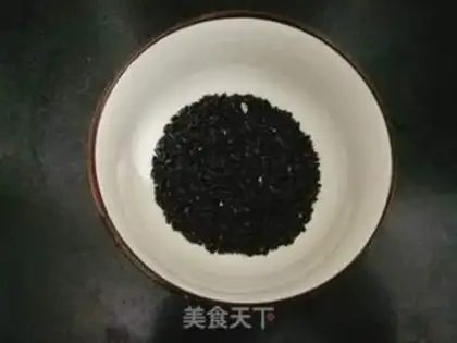 Make Red-tree, black rice congee step 0