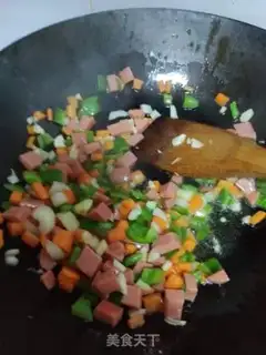 Make Egg fried rice step 5