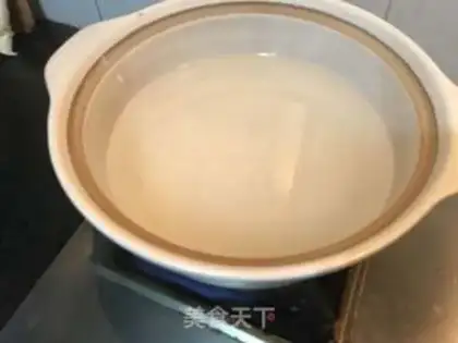 Make Crab porridge step 4