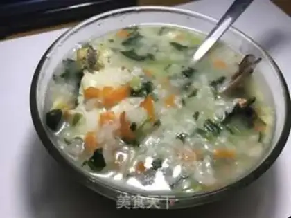Make Crab porridge step 7