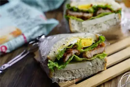 Make Pork sandwich step 13