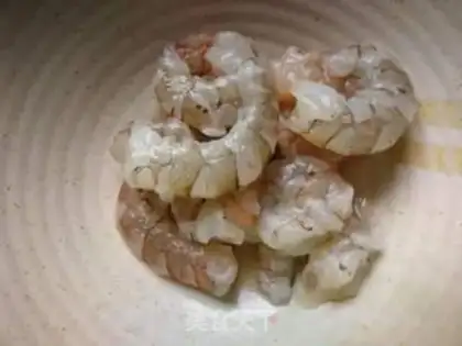 Make Frozen shrimp step 1
