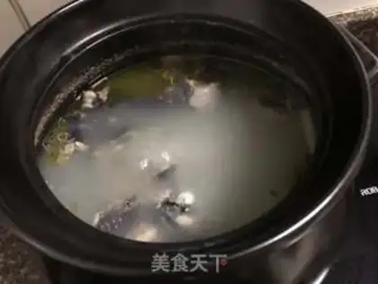 Make Abalone chicken soup step 7