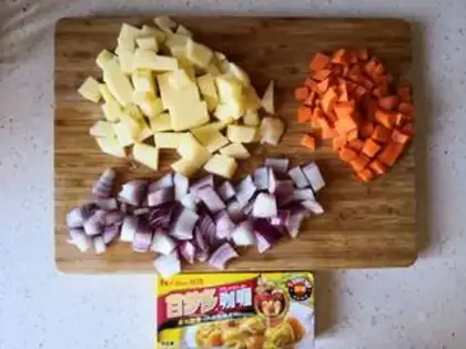 Make Curry step 0