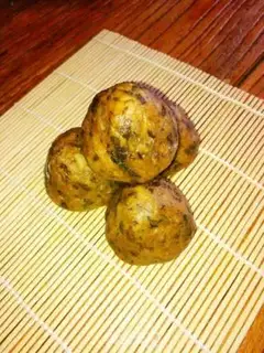 Make Red potato leaf groceries step 3