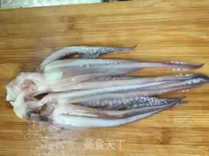 Make Bean squid step 0