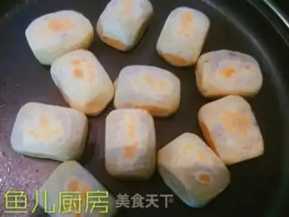 Make Red bean cake step 17