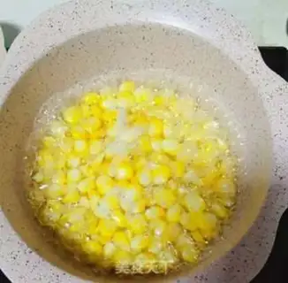 Make Corn buns step 1