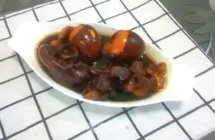 Make Pig-foot ginger step 8