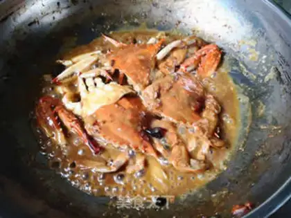 Make Fried crabs step 7