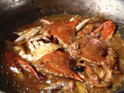Make Fried crabs step 8