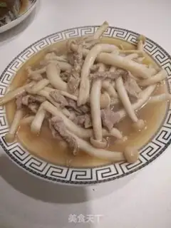 Make Tastes like crab mushrooms and fried meat step 7