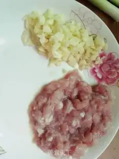 Make Meat and garlic step 0