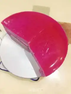 Make Flamingo mousse cake step 17