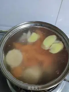 Make Corn carrot steak soup step 2