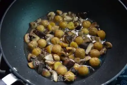 Make Mushrooms for chestnuts step 5