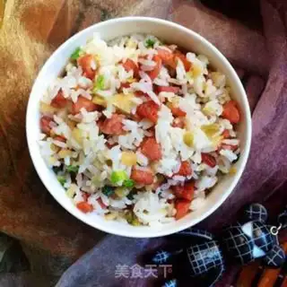 Make Sausage and rice step 6