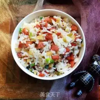 Make Sausage and rice step 7