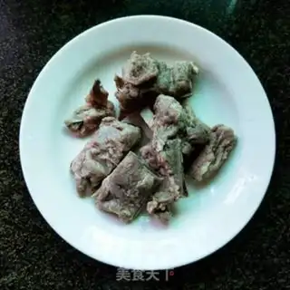 Make Pig belly olive soup step 1