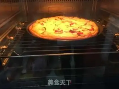 Make Shrimp pizza step 11