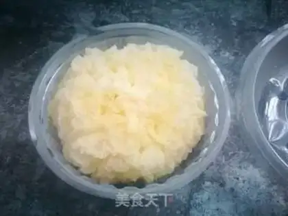 Make Fruit and silver spoons step 1