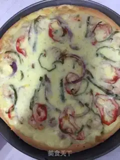 Make Shrimp pizza step 12