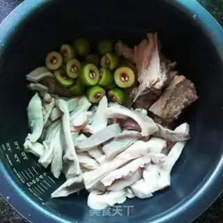Make Pig belly olive soup step 3